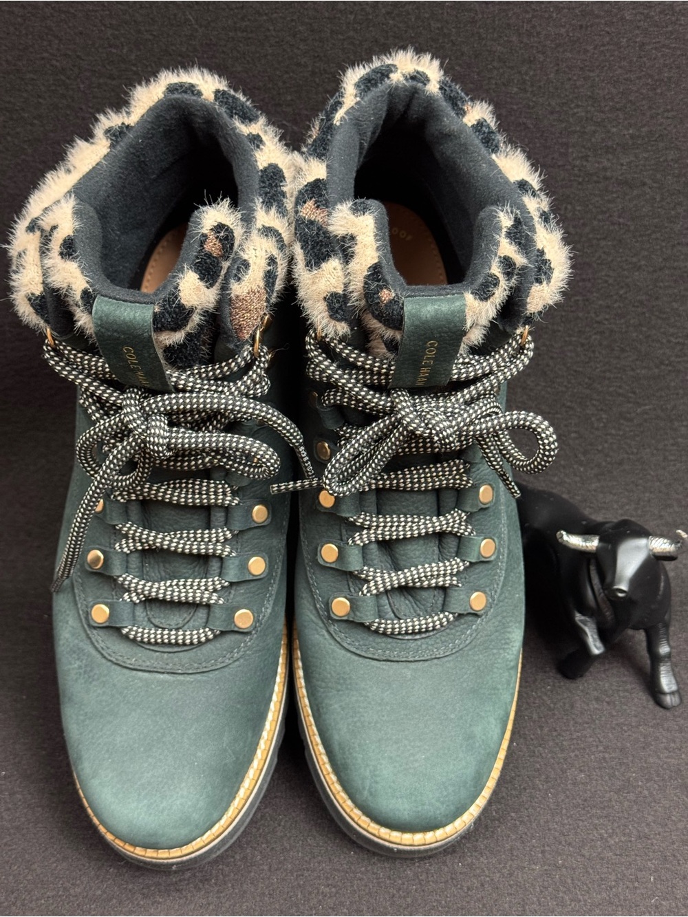 Suede Cole haan hiking boots